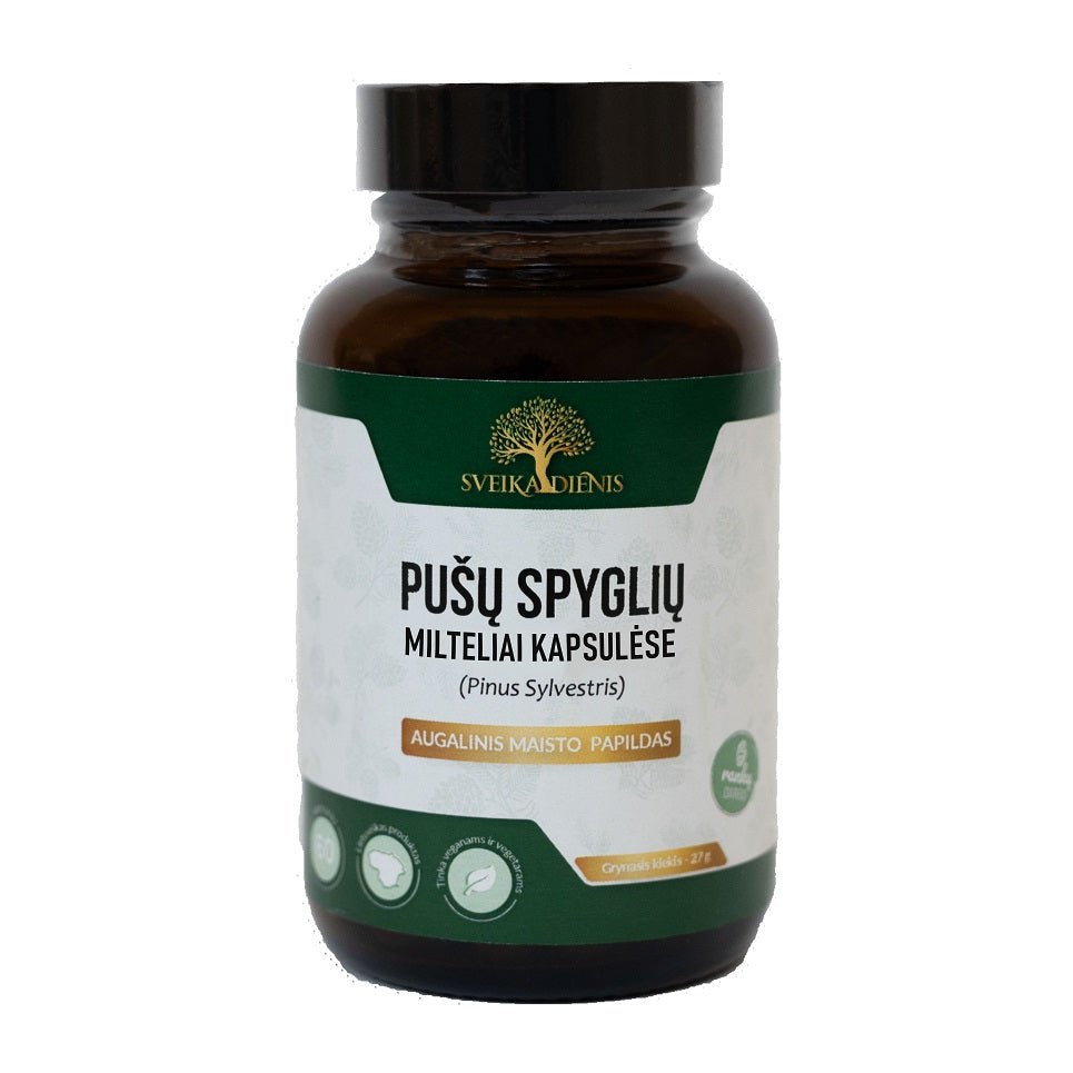 Pušų spyglių kapsulės – lengvam kvėpavimui - Sveikadienis