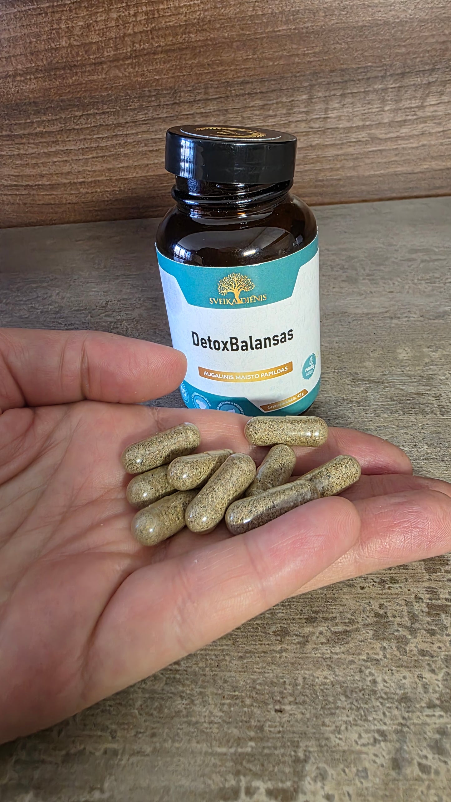 DetoxBalansas – virškinimui, kepenų funkcijai ir organizmo pusiausvyrai
