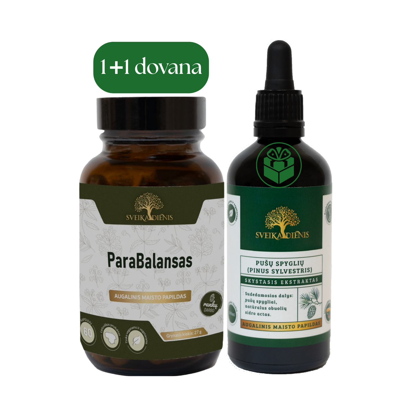ParaBalansas – vidinei švarai + DOVANA (Pušų spyglių ekstraktas)