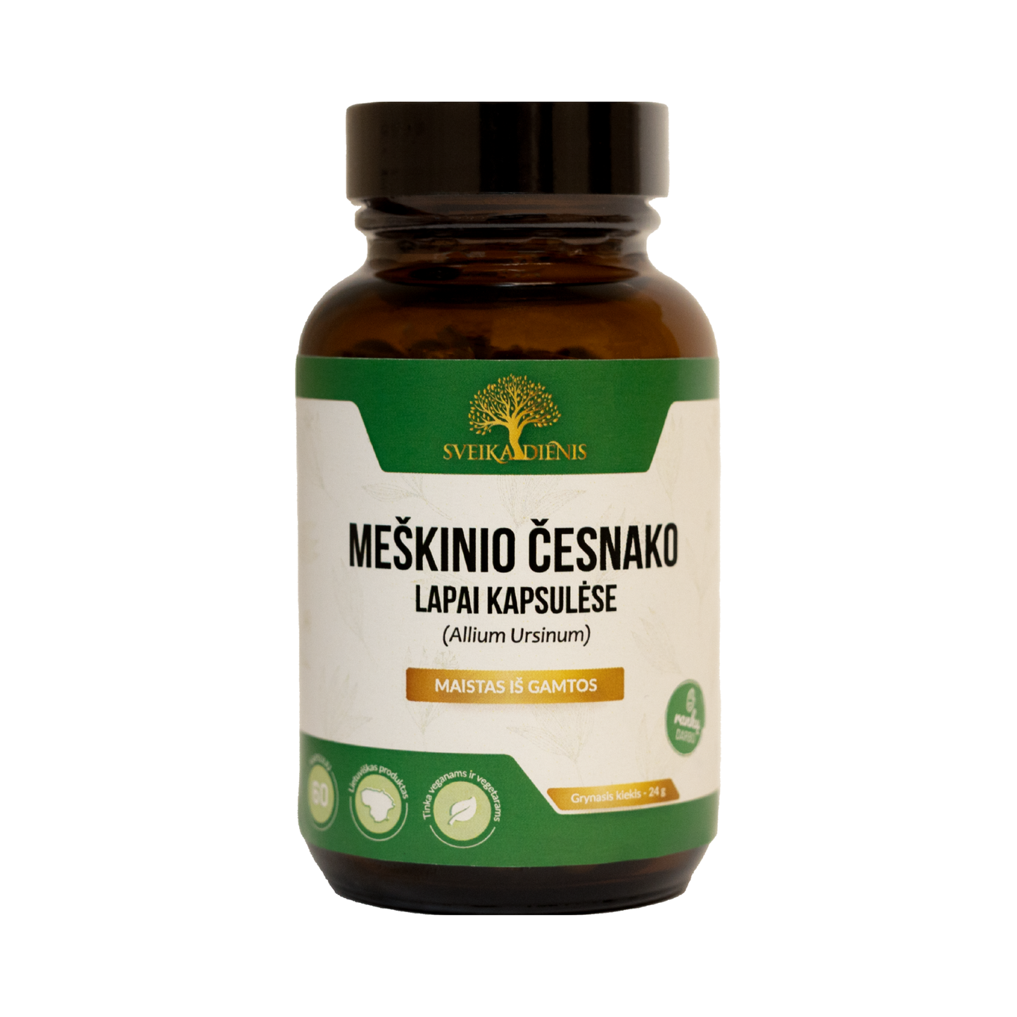 Rinkinys virškinimui: Meškinis česnakas + Voveraitės