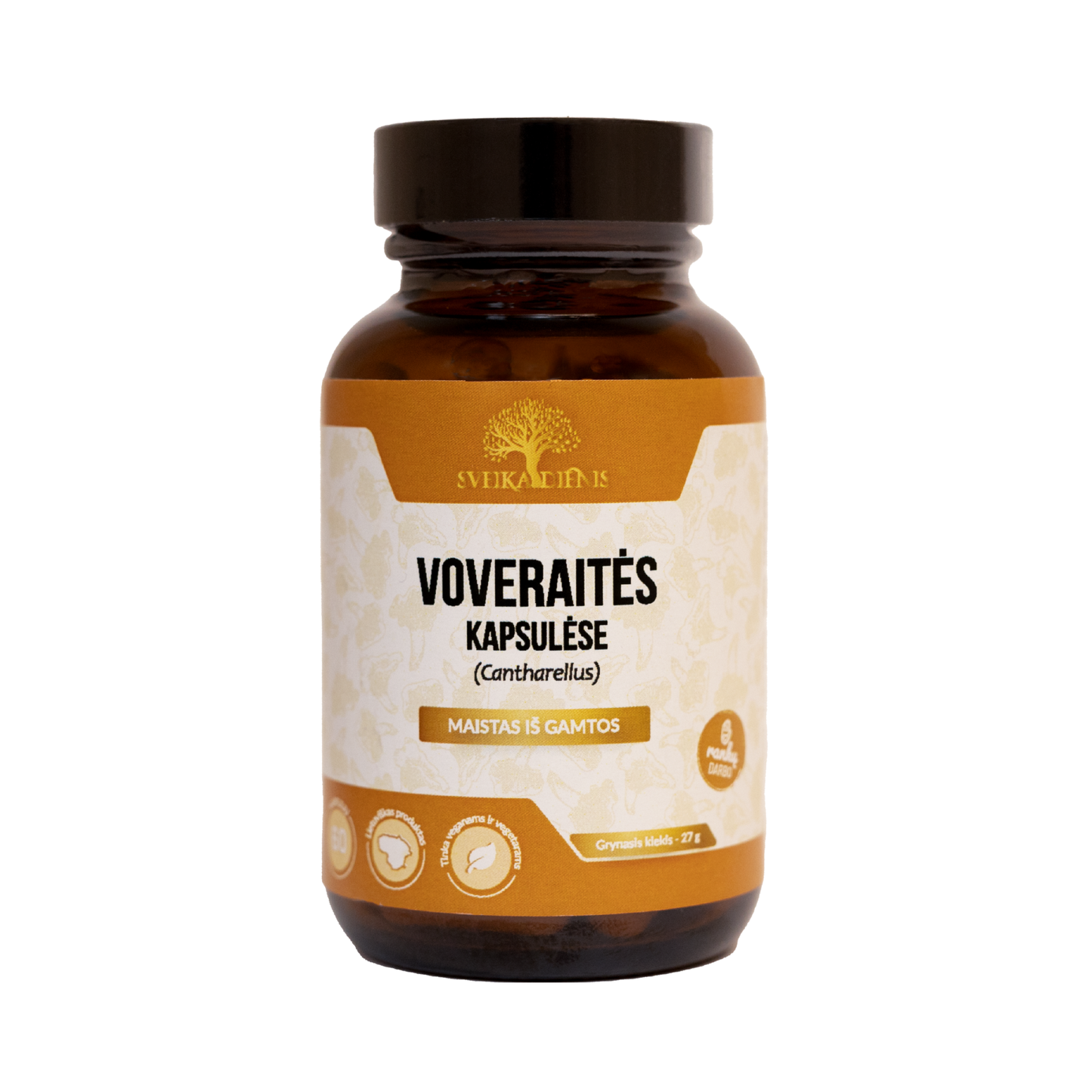 Rinkinys virškinimui: Meškinis česnakas + Voveraitės