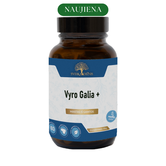 Vyro Galia + -  natūrali vyriškos energijos formulė