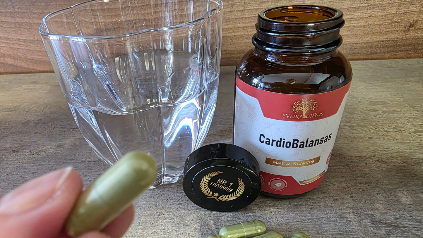 CardioBalansas -ramesnei širdies veiklai, geresnei savijautai - Sveikadienis