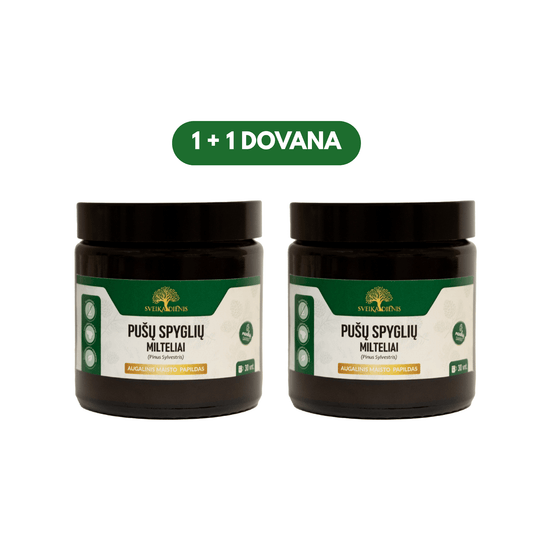 Pušų spygliai (30g) - kvėpavimo laisvei 1+1 - Sveikadienis