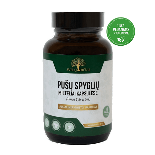 Pušų spyglių kapsulės – lengvam kvėpavimui - Sveikadienis