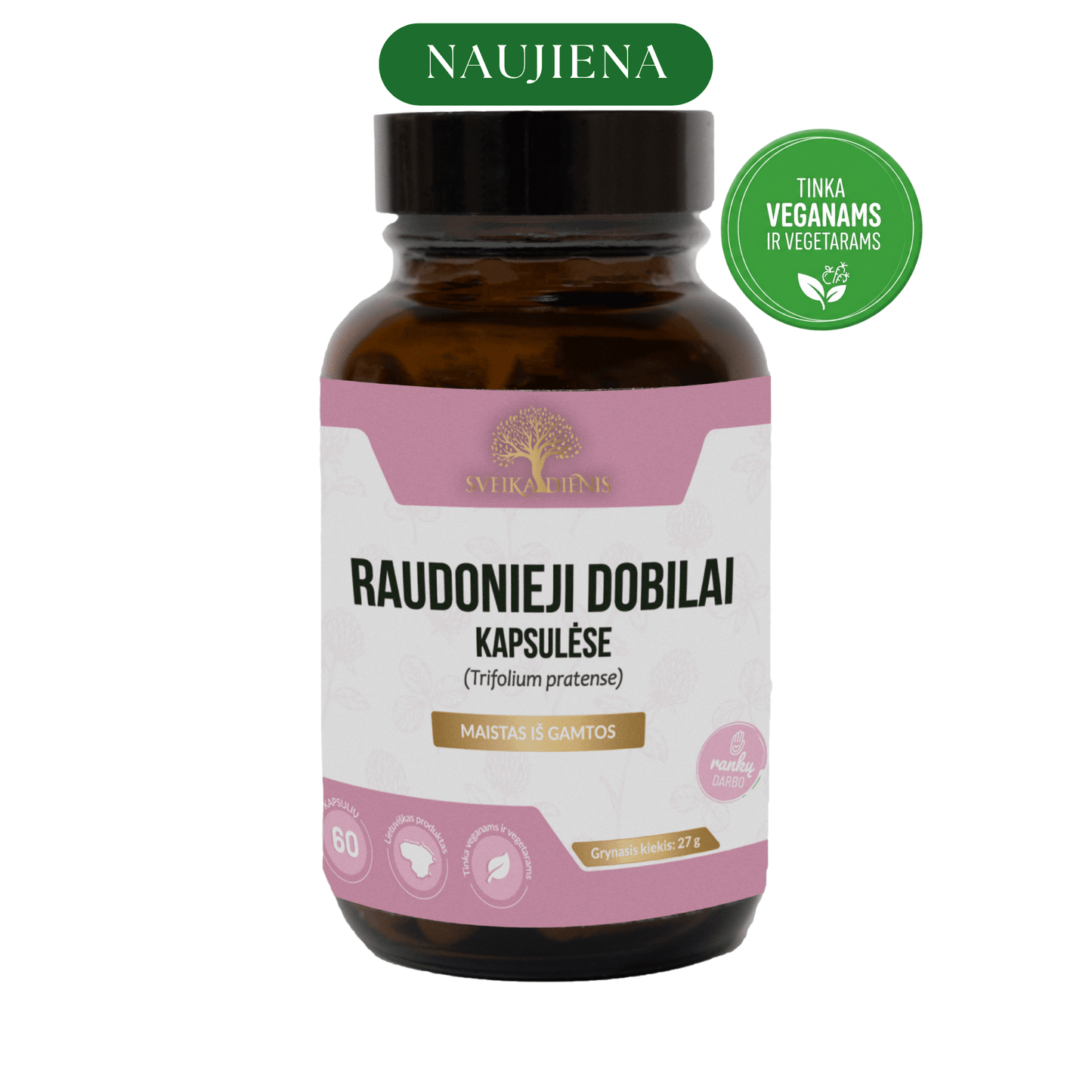 Raudonųjų dobilų žiedų kapsulės-menopauzė neturi diktuoti dienos ritmo - Sveikadienis