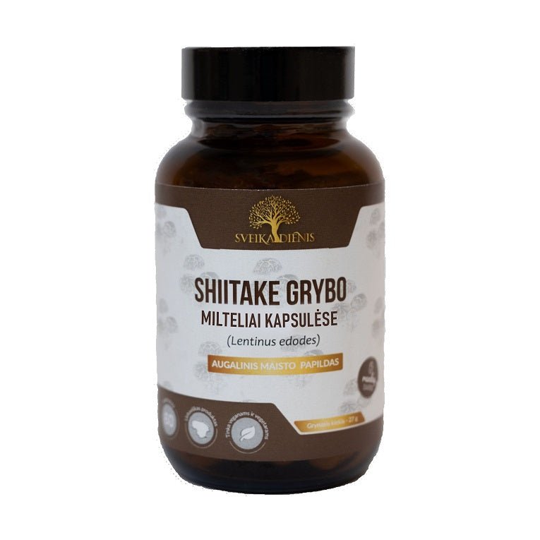 Shiitake grybas - Sveikadienis