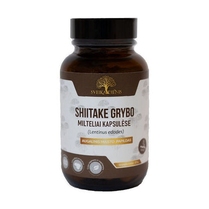 Shiitake grybas - Sveikadienis