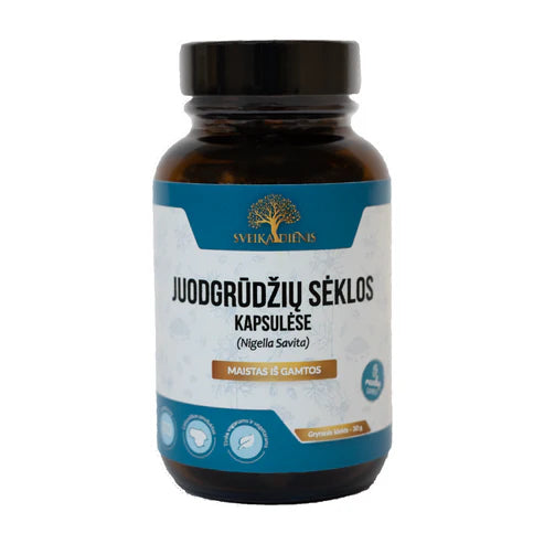 Rinkinys virškinimui: Pelynas + Juodgrūdžių sėklos